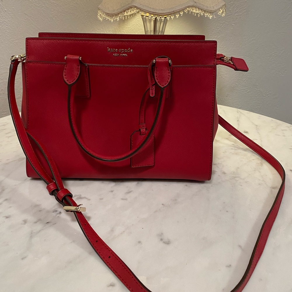 Medium Kate Spade Satchel with Crossbody Strap
